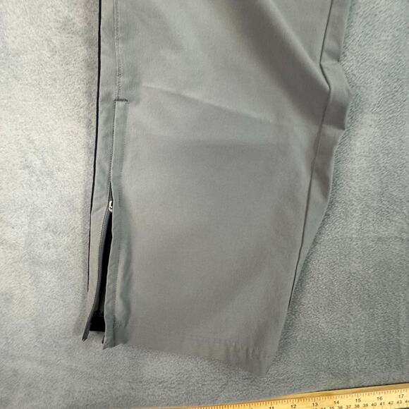 Under Armour Brawler Sweatpants Mens Gray Elastic Waist Wicking Spellout L FLAW - Picture 6 of 16